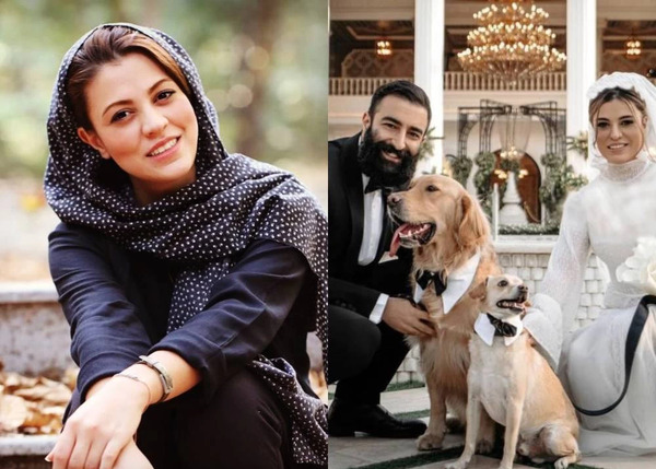 عکس محمد عباس زاده و همسرش