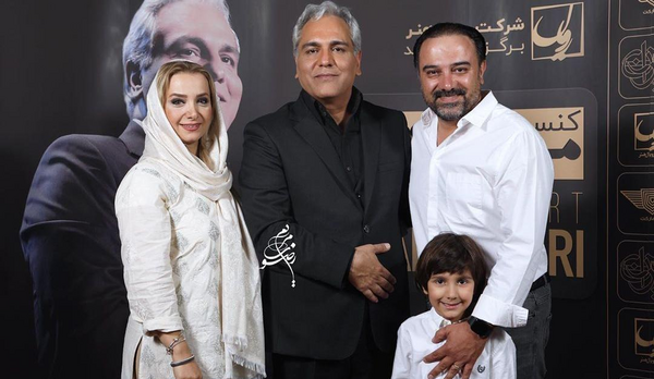 عکس مهران مدیری خانواده اش