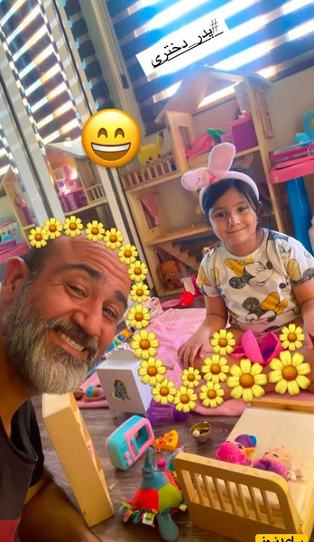 عکس همسر مهران غفوریان در دوران بارداری
