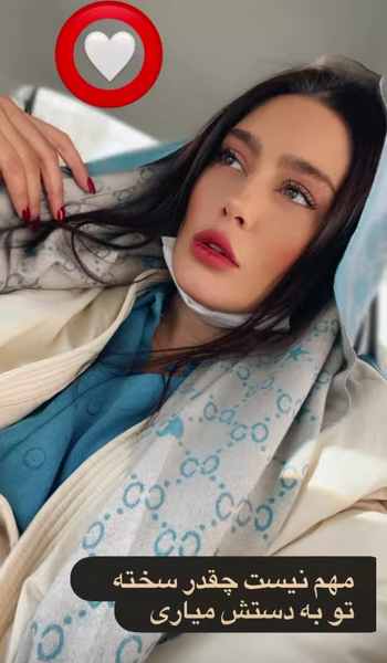 عکس قبل عمل بینی سحر قریشی