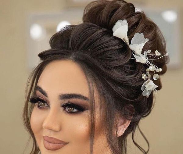 عکس قبل و بعد آرایش عروس