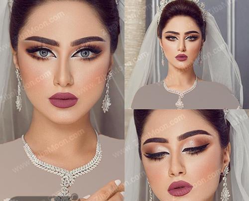 عکس قبل و بعد آرایش عروس ایرانی