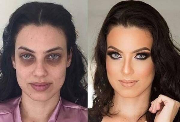 عکس قبل و بعد آرایش