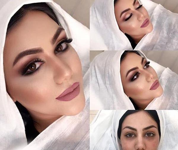 عکس قبل بعد آرایش