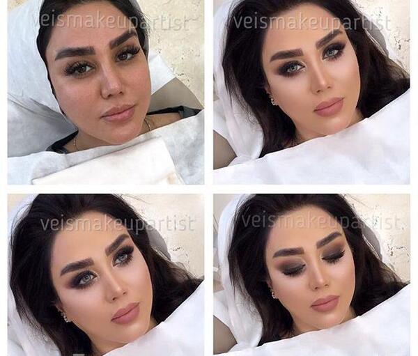 عکس قبل و بعد عروس ایرانی