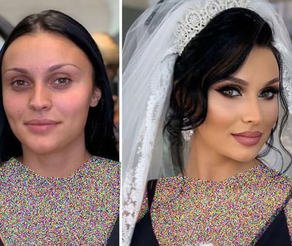 عکس قبل و بعد از عروس