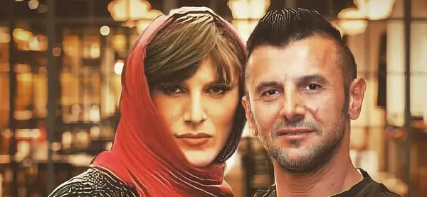 عکس بچه امین حیایی و همسرش