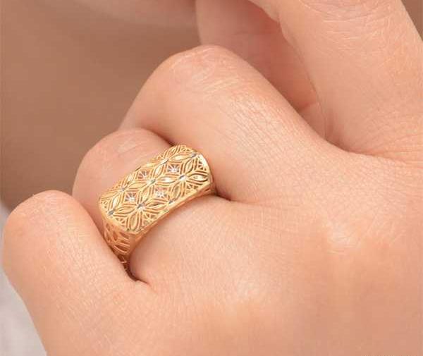 گالری عکس انگشتر طلا جدید