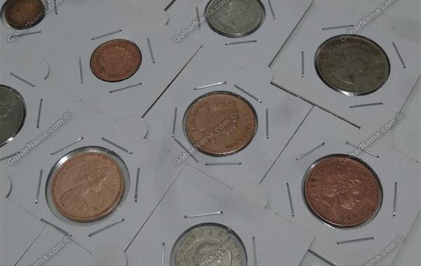 عکس سکه طلا الیزابت