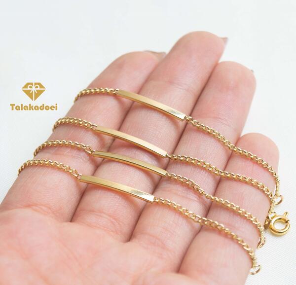عکس دستبند طلا بچه گانه