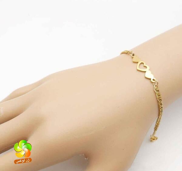 عکس دستبند طلا بچه گانه