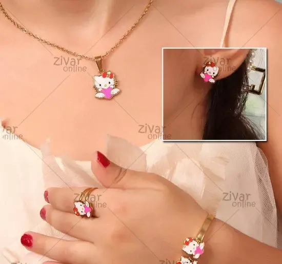 عکس سرویس طلا بچه گانه