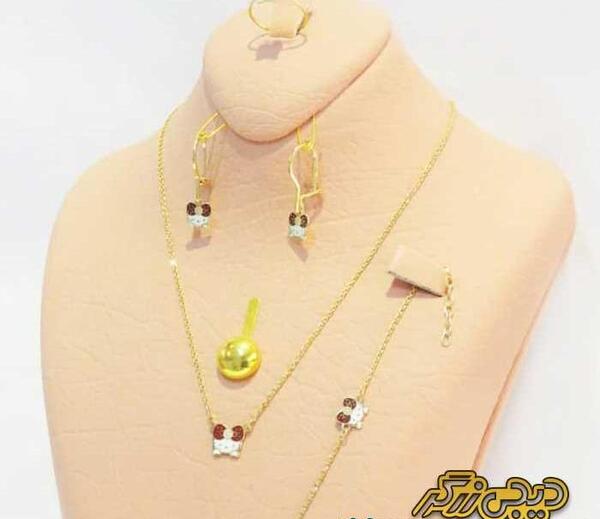 عکس سرویس طلا بچه گانه