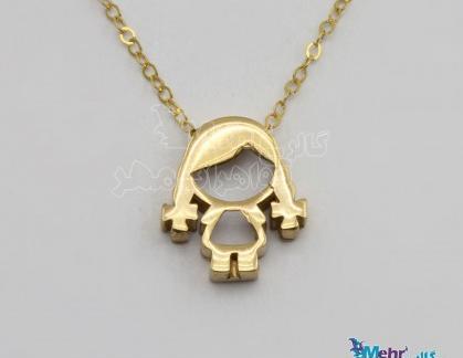 عکس گردنبند طلا بچه گانه
