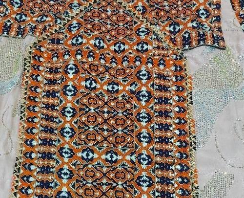 عکس لباس بلوچی طلاکوب