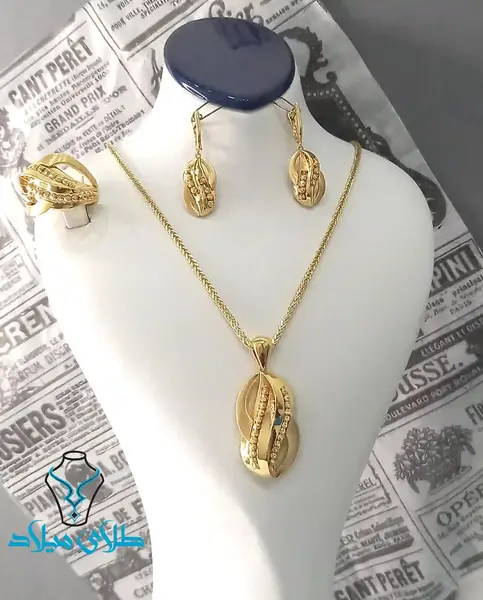 عکس سرویس طلا با قیمت