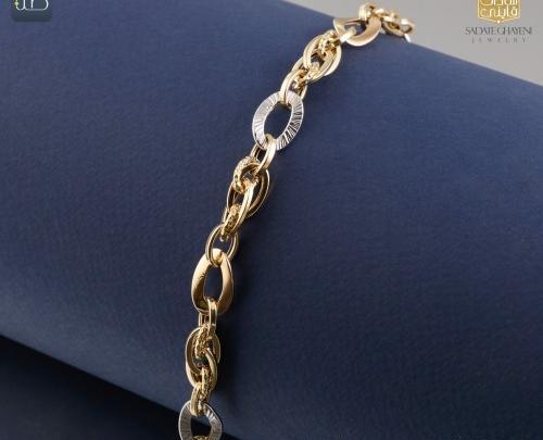 عکس دستبند طلا با قیمت