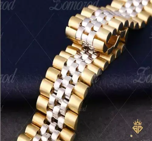 عکس دستبند طلا پسرانه