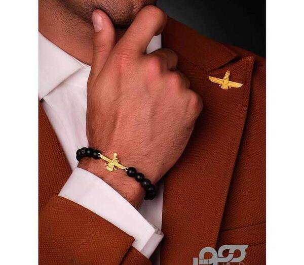 عکس دستبند طلا پسرانه
