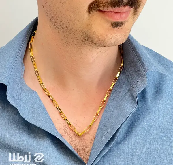 عکس زنجیر طلا پسرانه