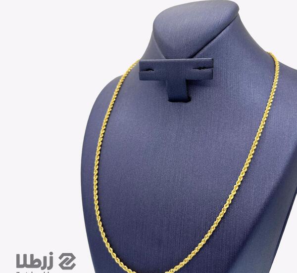 عکس پلاک زنجیر طلا زنانه