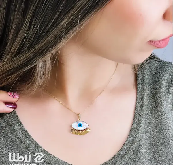 عکس پلاک طلا چشم زخم