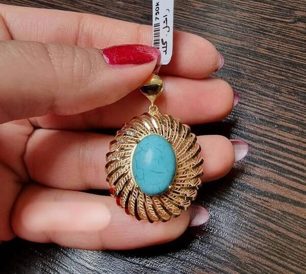 عکس پلاک طلا جدید