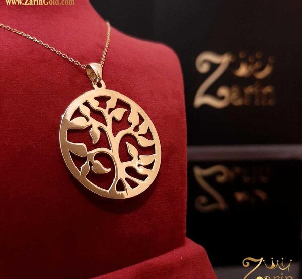 عکس پلاک طلا جدید