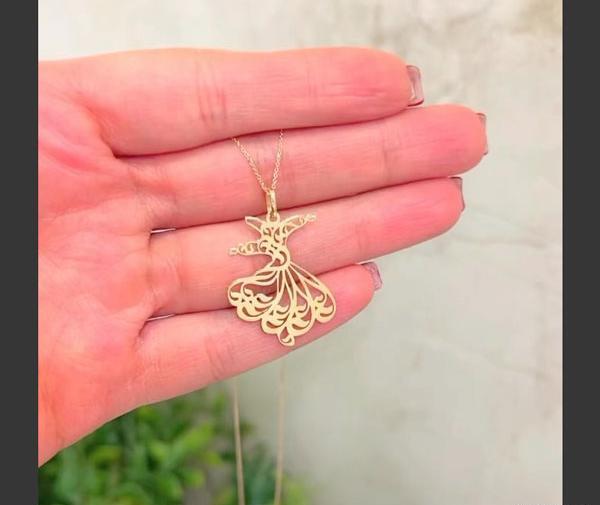 عکس پلاک طلا دخترانه