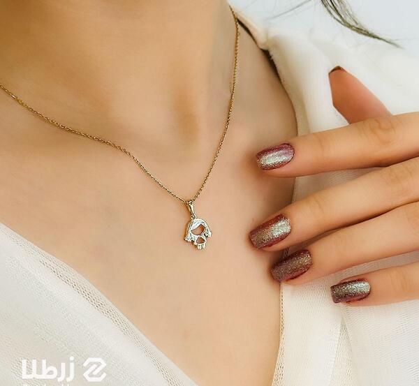 عکس پلاک طلا دخترانه