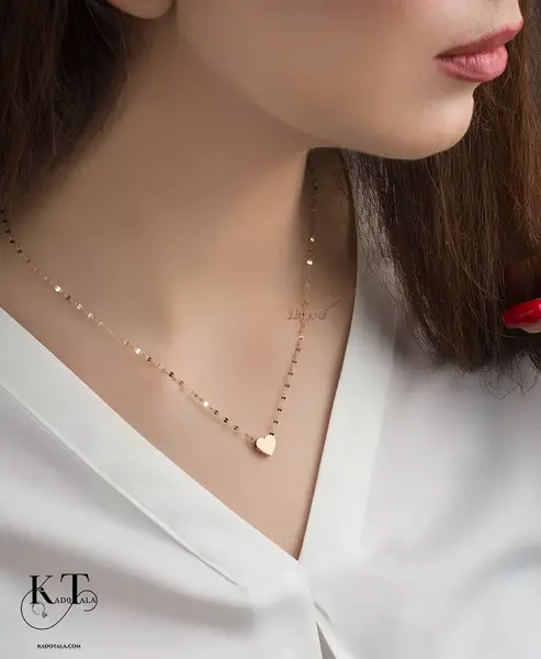 عکس زنجیر پولکی طلا