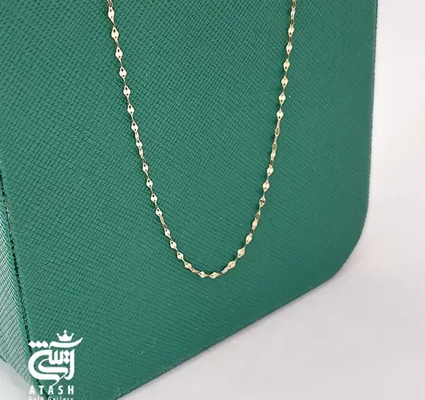 عکس زنجیر پولکی طلا