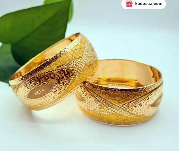 عکس النگوی طلا تک پوش