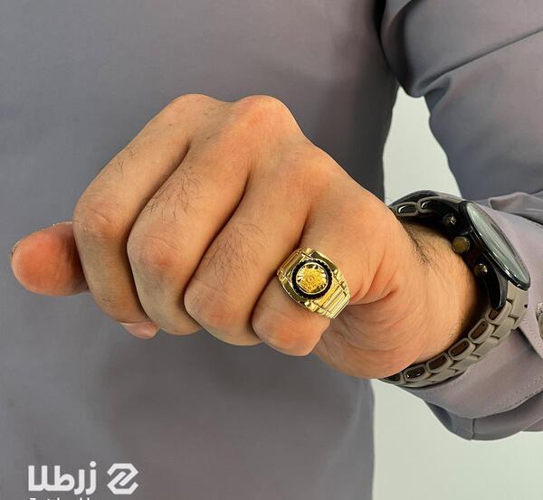 عکس انگشتر طلا تاج