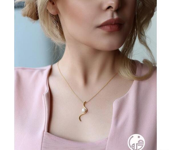 عکس گردنبند طلا دخترانه جدید