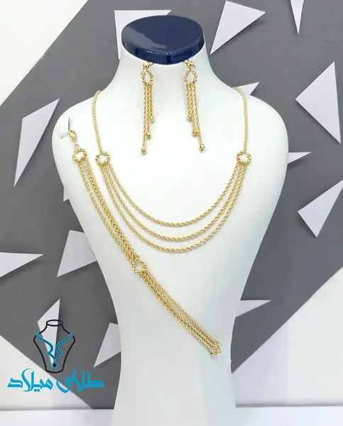 عکس سرویس طلا زیبا