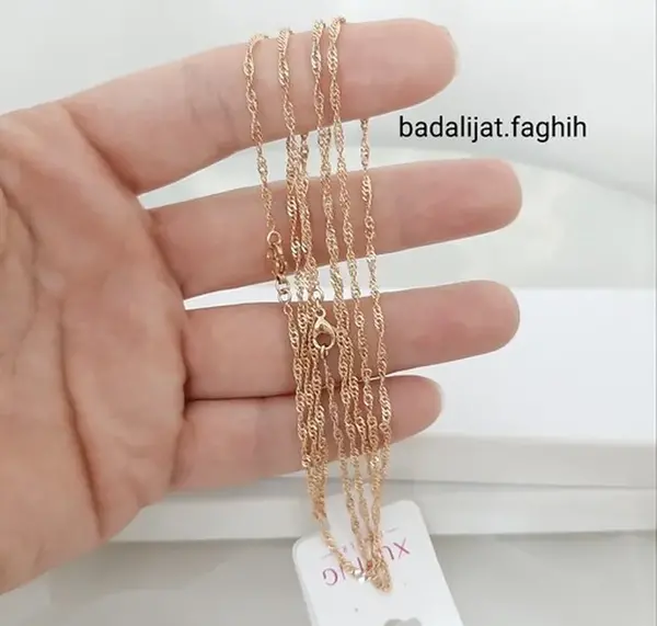 عکس زنجیر طلا دیسکو