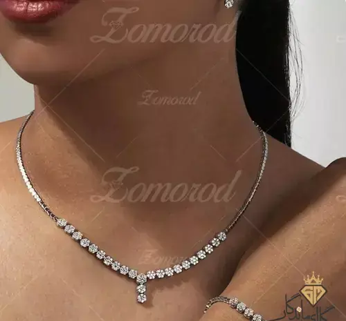 عکس سرویس طلا سفید جدید