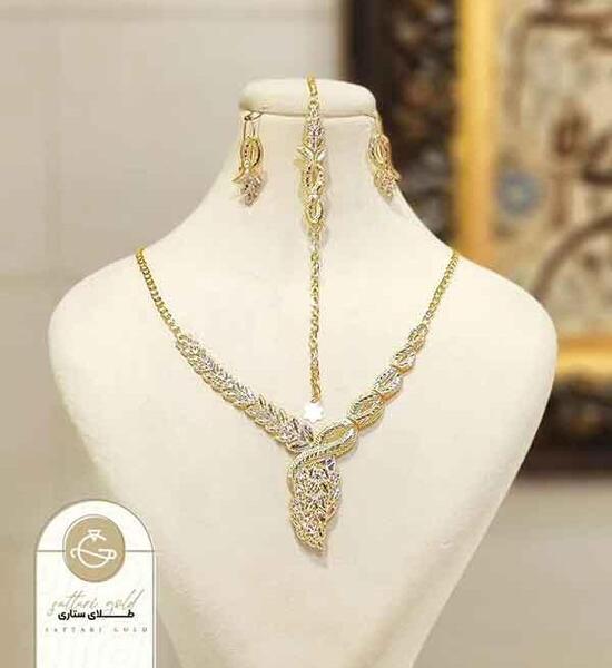 عکس سرویس طلا سفید جدید