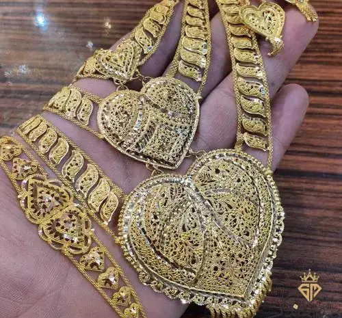 عکس سرویس طلا عروس هندی