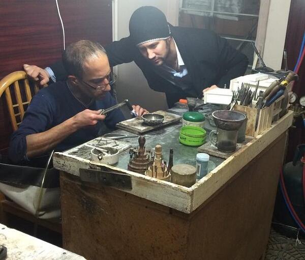 عکس کارگاه طلاسازی