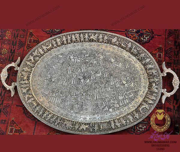 عکس سینی طلا قدیمی