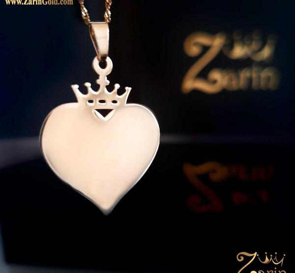 عکس گردنبند طلا قلبی