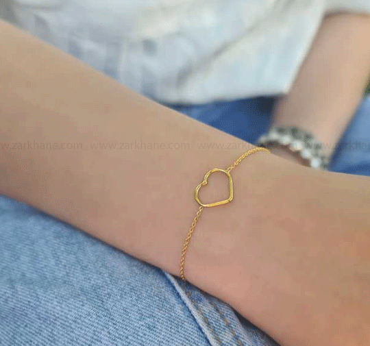 عکس گردنبند طلا قلب