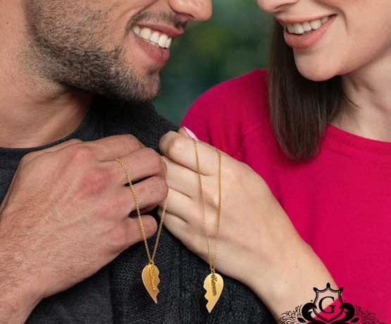 عکس گردنبند طلا قلب