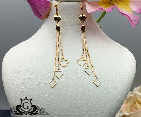 عکس گوشواره طلا جدید زنانه