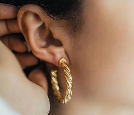 عکس گوشواره طلا جدید زنانه