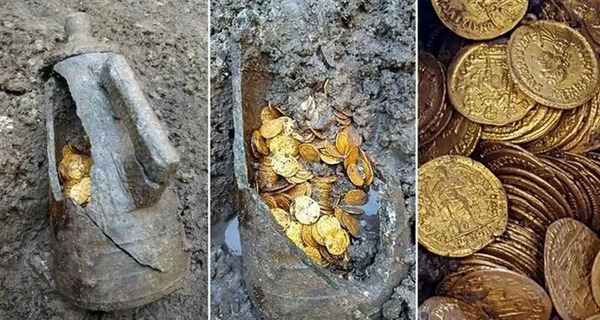 عکس گنج طلا واقعی