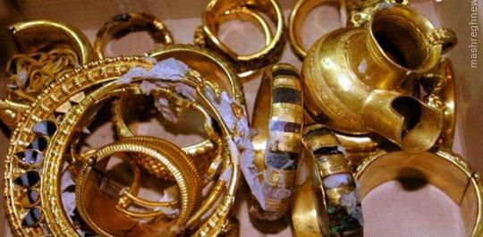عکس گنج طلا واقعی
