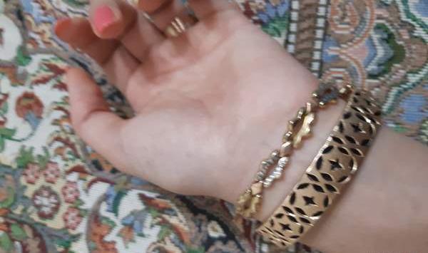 عکس دستبند طلا نی نی سایت